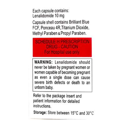 Lenalid 10mg Capsule 30'S - Cancer Oncology-Cyt