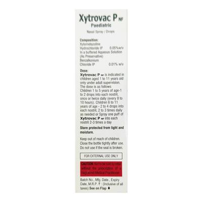 XYTROVAC P NF Nasal Spray/ Drops 10ml - Nasal Congestion-Nas