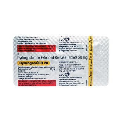 DYDROGEST ER 20 Tablet 10's - Hormonal Therapy-Oes