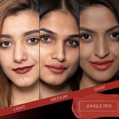 Faces Canada Weightless Matte Lipstick - Jungle Red 29 (Red), 4.5gm - Lipsticks