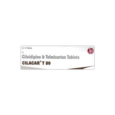 CILACAR T 80 Tablet 14's - Hypertension-Ana