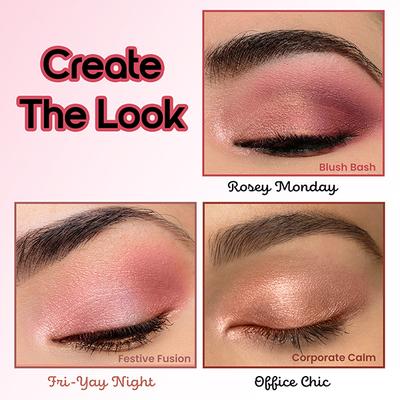 Insight Cosmetics Ready Set Glam Eyeshadow Palette Corporate Calm 11 gm - Eye Shadow Palettes