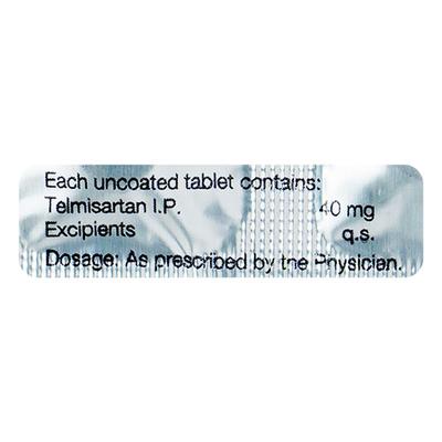 Extel 40mg Tablet 10'S - Hypertension-Ang