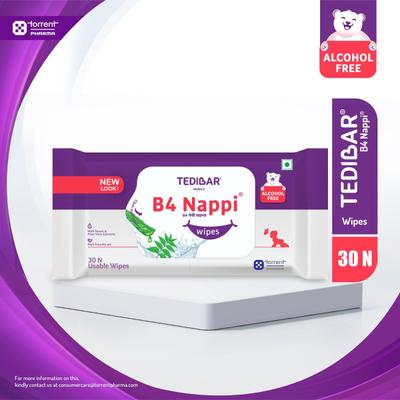 Curatio B4 Nappi Wipes 30's - Diapers & Wipes