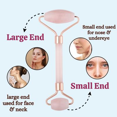 Riyo Herbs Rose Quartz Face Roller 1's - Facial Kits