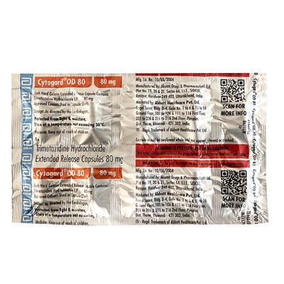 CYTOGARD OD 80 Capsule 10's - Angina