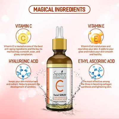 Spantra Vitamin C Facial Serum 50 ml - Face Serum