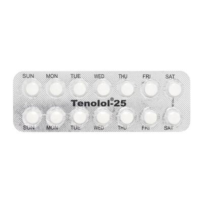 Tenolol 25mg Tablet 14'S - Hypertension-Bet