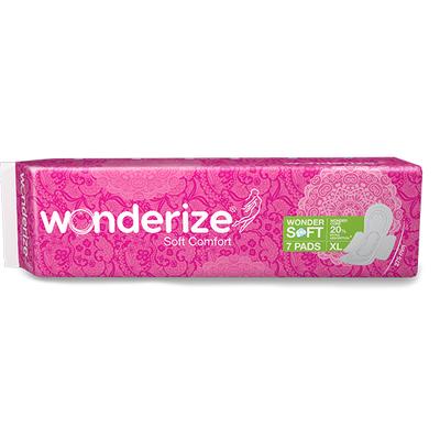 Wonderize Soft Comfort Sanitary Pads (XL) 7's - Sanitary Napkins
