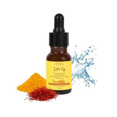 ENN Litt Up Ubtan Brightening Face Mask And Brightening Serum kits 75 gm - Facial Kits