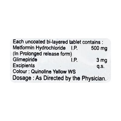 OBIMET GX3 Tablet 10's - Diabetes-Ant