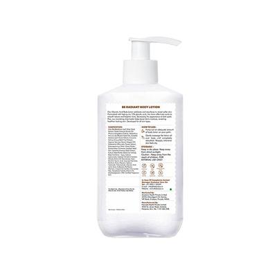 The Love Co. Be Radiant Glycolic Acid Body Lotion for Dry Skin - Body Lotion for Women & Men 250 ml - Creams/Oils/Lotions