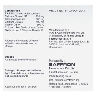 Calvaro Tablet 15'S - Supplements-Cal