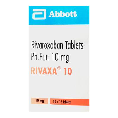 RIVAXA 10 Tablet 15's - Blood Clot-Ant