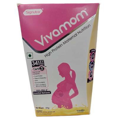 Vivamom High Protein Maternal Nutrition Supplement Powder Refill Gluten Free - Vanilla Flavour 375 g - Nutritional Supplement