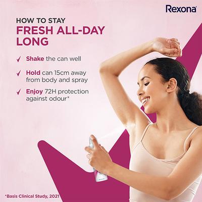 Rexona Powder Dry Advanced Protection Anti-Perspirant Deodorant for Women Leaves No Marks 200 ml - Body Mist/Spray