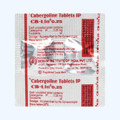CB Lin 0.25mg Tablet 2'S - Parkinsonism-Apd