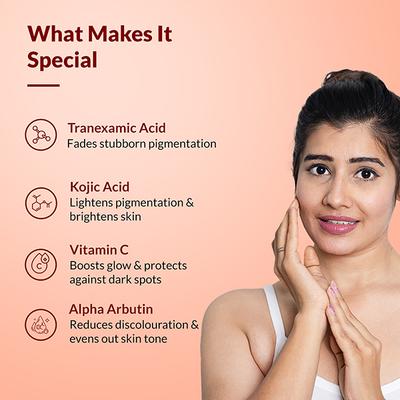 Fixderma Tranexamic Acid + 2% Kojic Acid + 1% Arbutin SKARFIX -TX Face Cream for Pigmentation 30 gm - Face Creams