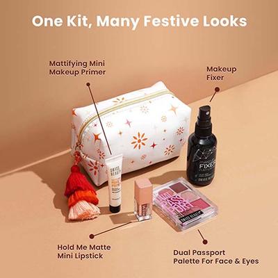 Swiss Beauty 4-In-1 Festive Makeup Kit 83 gm - Makeup Kits & Sets