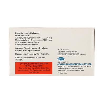 AMNURING 25mg Tablet 10's - Neuropathic Pain-Dru