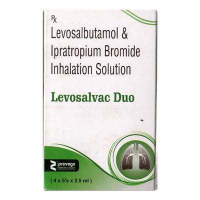 LEVOSALVAC DUO Respules 5x2.5ml - Asthma/COPD-Ast