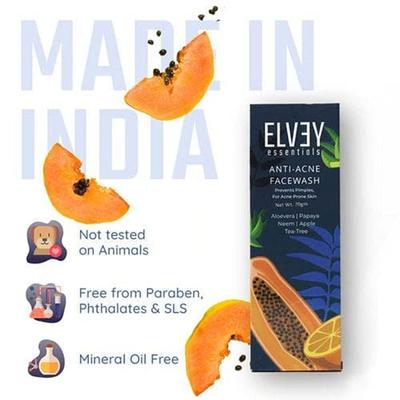 Elvey Essentials Salicylic Acid Anti-Acne Face wash 70 gm - Face Washes
