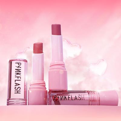 Pinkflash Lasting Matte Lipstick-Nu01 Cute Rose 2.8 gm - Lipsticks