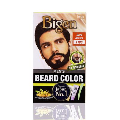 Bigen Men'S Beard Color - B103 Dark Brown 40 gm - Crème