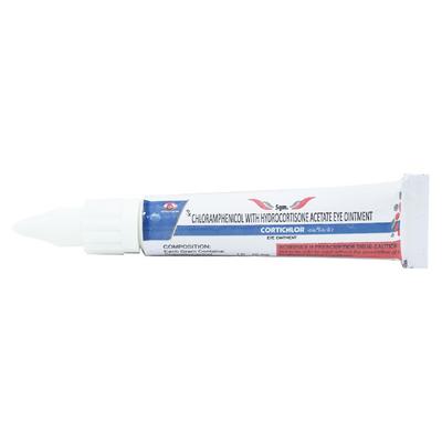 CORTICHLOR Eye Ointment 5gm - Eye conditions-Eye