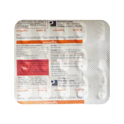 ULTRAMED D Tablet 15's - Pain relief-Ana