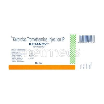 Ketanov Injection 1ml - Pain relief-Nsa