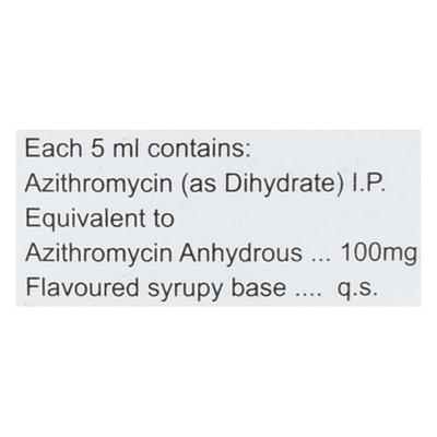 Aziwok 100 Refreshing Mango Flavour Liquid 15ml - Bacterial Infections-Mac