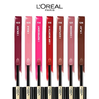 L'Oreal Paris Rouge Signature Matte Liquid Lipstick,116 I Explore 7 Gm - Lipsticks
