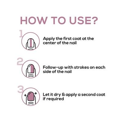 RENEE Hyper Gel Nail Paint - Misty Rose 10 ml - Nail Polish