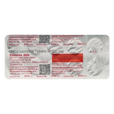 Zenoxa 300mg Tablet 10'S - Epilepsy/Convulsion-Ant