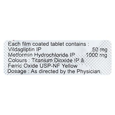 DPVIL M 1000mg Tablet 10's - Diabetes-Ant