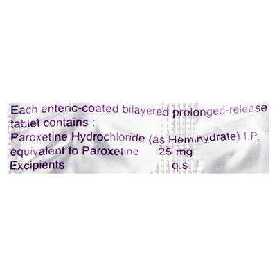 Paradise XR 25mg Tablet 10'S - Depression-Ant