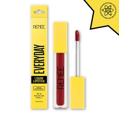 Renee Cosmetics Everyday Matte Liquid Lipstick - 04 7 ml - Liquid Lipsticks