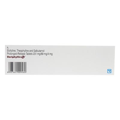 Deriphyllin S Tablet 10'S - Asthma/COPD-Ast