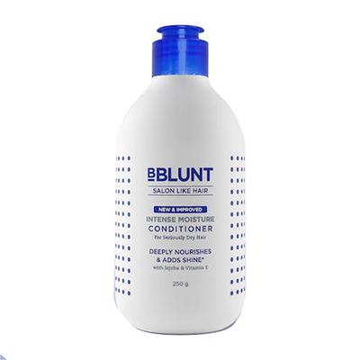 BBlunt Intense Moisture Conditioner Deeply Nourishes & Adds Shine with Vitamin E & Jojoba 250gm - Conditioners