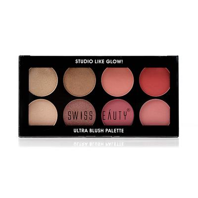 Swiss Beauty Ultra Blush Palette - (Shade-01) 16gm - Blushes