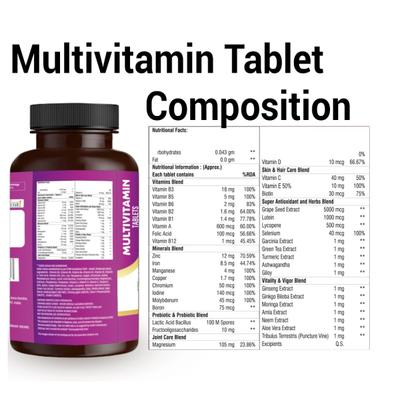 Hanacare Multivitamin Immunity Booster Tablets 120's - Multi-Vitamins