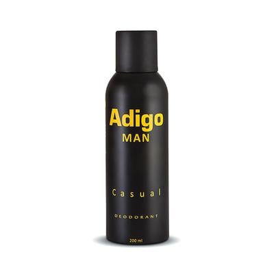 Adigo Man Deodorant Spray - Casual 200 ml - Men Deodorants/Roll-Ons
