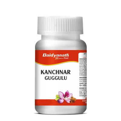 Baidyanath Kanchnar Guggulu Tablet 160's - Speciality Medicines