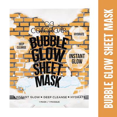 Colorbar Bubble Glow Sheet Mask - (Pack Of 3) 1's - Sheet Masks