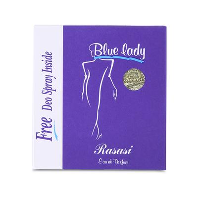 Rasasi Blue Lady Eau De Parfum for Women 40 ml - Women Perfumes (Edt/Edp)