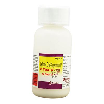 C TAX O FORTE Dry Syrup 50ml - Bacterial Infections-Cep