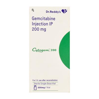 Cytogem 200mg Injection 1's - Cancer Oncology-Cyt