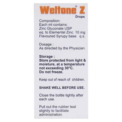 WELTONE Z Oral Drops 15ml - Supplements-Vam