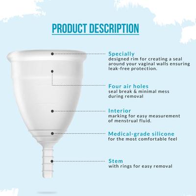 Sirona Reusable Menstrual Cup - Small (Pack of 2) - Menstrual Cups